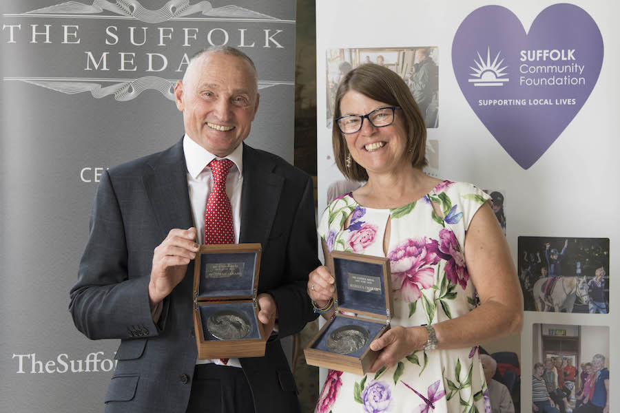 Two Suffolk Medals awarded on Suffolk Day in Ipswich